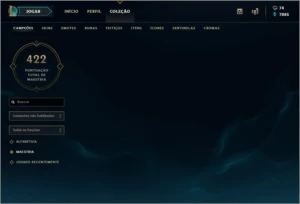 Conta lol todos champs 123 skins - League of Legends