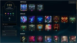 Conta lol todos champs 123 skins - League of Legends
