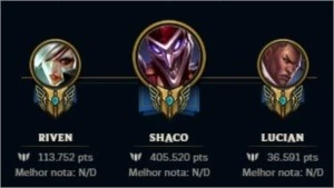 Conta de League of Legends, (Oferta) LOL