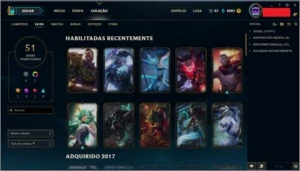 Conta Diamante LOL - League of Legends