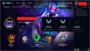 Conta Diamante LOL - League of Legends