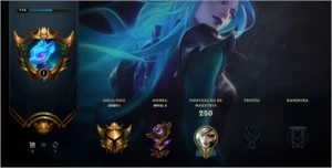 CONTA LOL OURO 1 - League of Legends