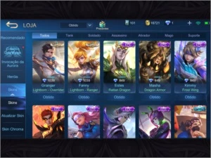 Conta Mobile Legends