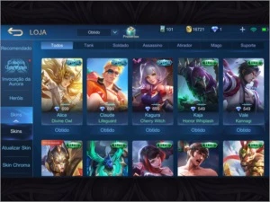 Conta Mobile Legends