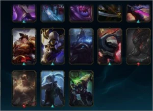 Conta de League of Legends gold IV com 56 skins LOL