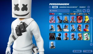 Conta Fortnite | 77 Skins | Marshmello | Melhor Entrega
