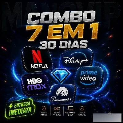 Combo 7 Em 1 – 30 Dias - Assinaturas e Premium
