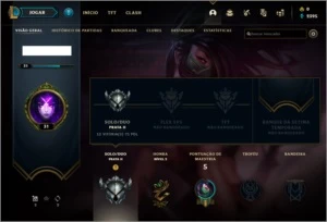 CONTA LOL PRATA - NOVA - League of Legends