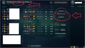 Conta lol Platina 4 com 65V e 31D, Maravilhosa! - League of Legends