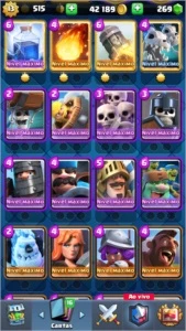 Clas Royale lvl 13 quase full - Clash Royale