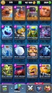 Clas Royale lvl 13 quase full - Clash Royale