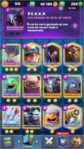 Clas Royale lvl 13 quase full - Clash Royale