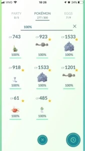 Pokemon Go Conta Lvl 30 Vermelho PogoShop - Pokémon