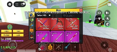 Conta muito boa de blox fruits - Roblox