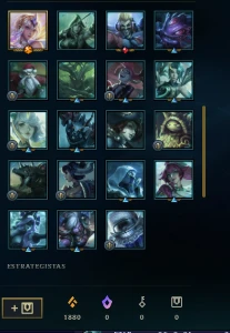 Conta Smurf Ouro 1 (mmr extremamente bufado) - League of Legends LOL