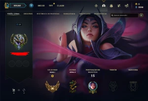 Conta Smurf Ouro 1 (mmr extremamente bufado) - League of Legends LOL