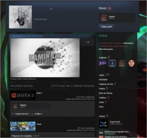 Conta Steam (Ban vac CSGO GTA V)