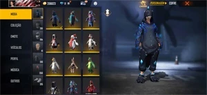 Conta Free Fire, + 20 passes, Barbinha, Armas Evolutivas, +I
