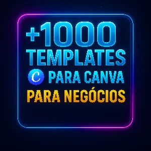 Mais de 1.000 páginas profissionais Canva