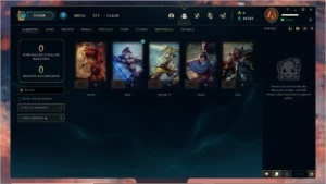 Conta unranked premium - League of Legends LOL