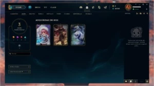 Conta unranked premium - League of Legends LOL