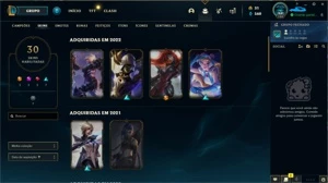 Conta platina 4 upada a mão - League of Legends LOL