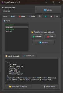 RagnaTracer - Monitor e Macro Runner de Ragnarok [LATAM] - Ragnarok Online