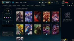 Conta LoL Nv 61 40 Champs - League of Legends