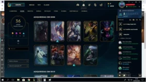Conta lol lvl 230 - League of Legends