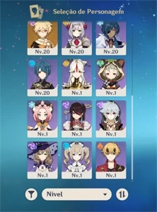 Ganyu e zhongli + Perfuradora prismática /prov kagura - Genshin Impact