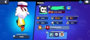 Conta Brawl 25K - Brawl Stars