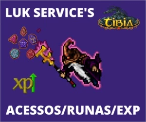 LUK SERVICE'S BESTIARY/EXP/ACESSOS! - Tibia
