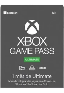 Xbox Game Pass Ultimate 1 Mês - Assinaturas e Premium