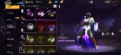 Conta barata bem equipada - Free Fire