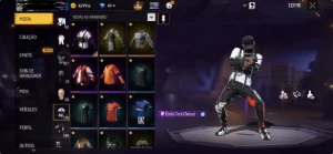 Conta barata bem equipada - Free Fire