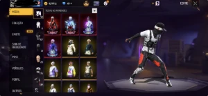 Conta barata bem equipada - Free Fire