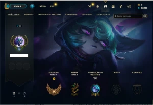 Smurf gold 4 - Com Brand Galante prestigio - League of Legends LOL