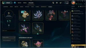 Conta League Of Legends - GOLD 4 - 190 Skins - Todos Heróis LOL