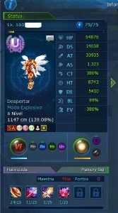 Conta com CM (Rank U) Bem Encaminhada - Digimon Masters Online DMO