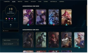 Conta League of legends LOL