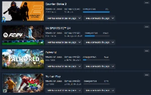 Conta Steam Com Cs2 Prime + Jogos Top