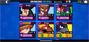 Conta de Brawl stars gemada