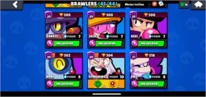 Conta de Brawl stars gemada