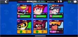 Conta de Brawl stars gemada