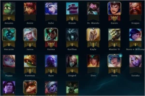 Conta Platina 4 - League of Legends LOL