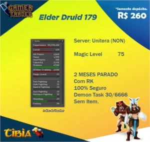 ED - 179 UNITERA - R$ 260,00 - Tibia