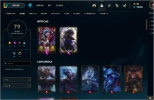 CONTA LEAGUE OF LEGENDS LOL