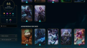 Conta League of Legends (LOL) Mestre Com skins no valorant