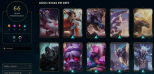 Conta League of Legends (LOL) Mestre Com skins no valorant