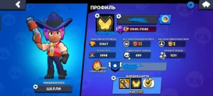 Conta Brawl Stars Rara E Gemada | 31.5K De Troféus | 69 Bra